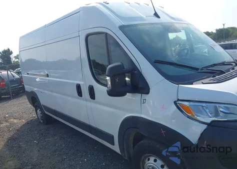 2023 Ram Promaster 2500 High Roof 159 Wb from USA, damaged, VIN 3C6LRVDG2PE567939